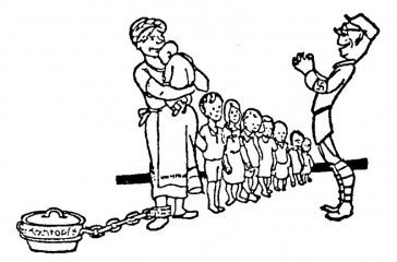 (Aus: Die Frau im „Dritten Reich". Was die werktätigen Frauen von den Nationalsozialisten zu erwarten haben. Internationaler Arbeiterverlag, Berlin 1931.), Elling 1981, 12 Frauen in der Geschichte VIII