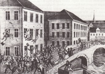 Schimpfende Weiber und patriotische Jungfauen 