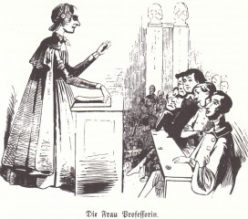 Schimpfende Weiber und patriotische Jungfauen 