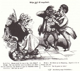 Schimpfende Weiber und patriotische Jungfauen 