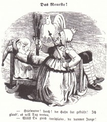 Schimpfende Weiber und patriotische Jungfauen 