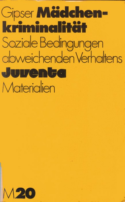 Mädchenkriminalität